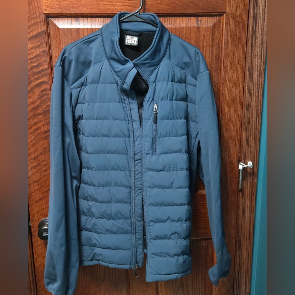 Men's Blue Puffer Jacket 32 Degrees